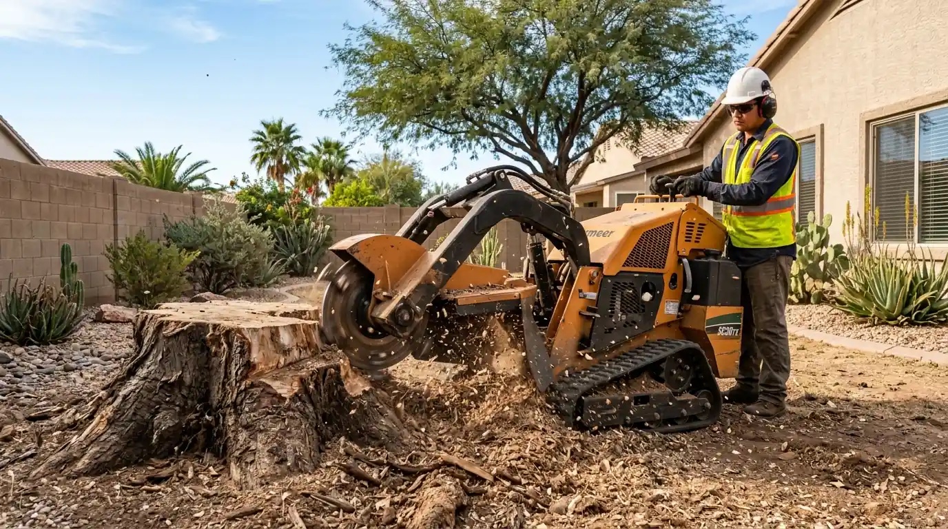 Stump Grinding & Root Removal in Surprise, AZ
